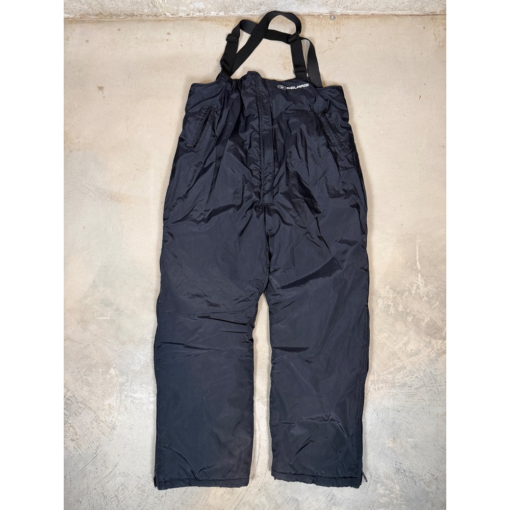 Pure Polaris Snow Bibs Insulated Winter Overalls Black Womens XL